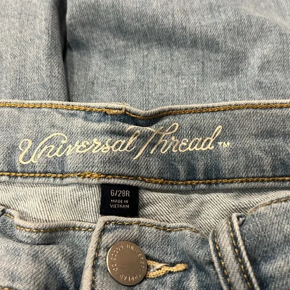 UNIVERSAL THREAD VINTAGE STRAIGHT JEANS - Picture 4 of 5